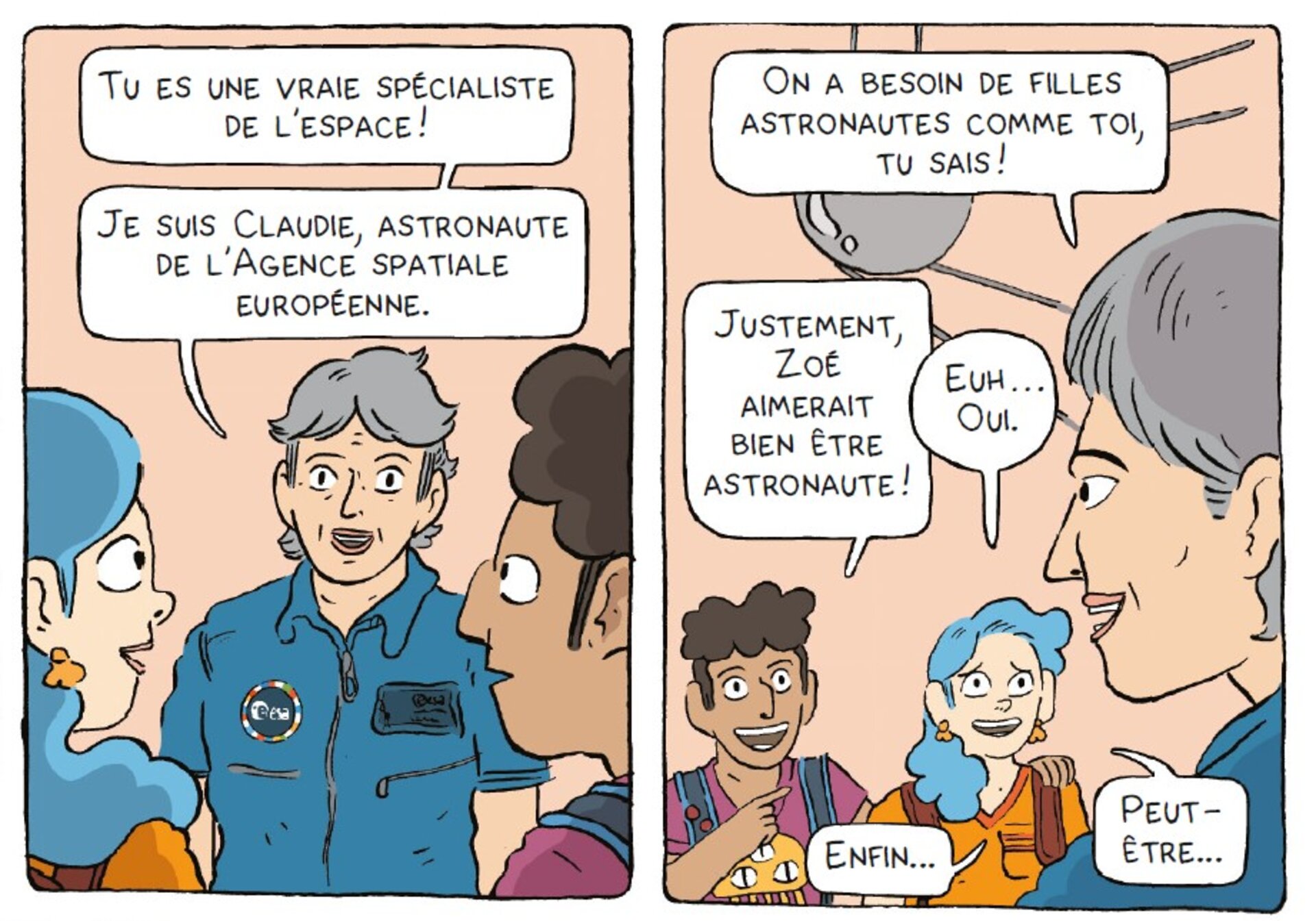 Extract from À la Découverte de l’Espace.