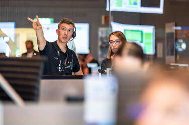 Inside Hera mission control on launch day