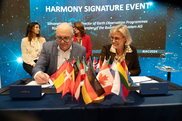OHB to build Harmony satellites for ESA
