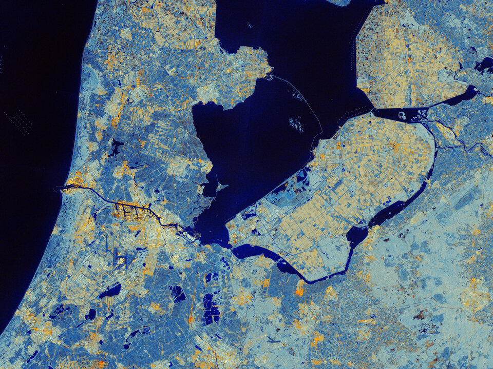 The Netherlands from Sentinel-1C