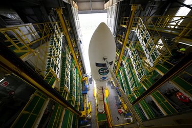 Top of Vega-C with Sentinel-1C inside its fairing