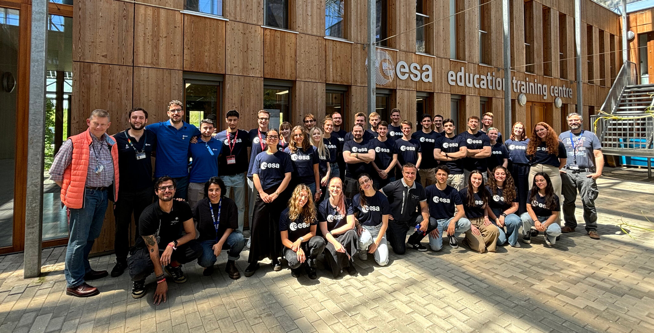 Students and ESA experts at ESEC-Galaxia