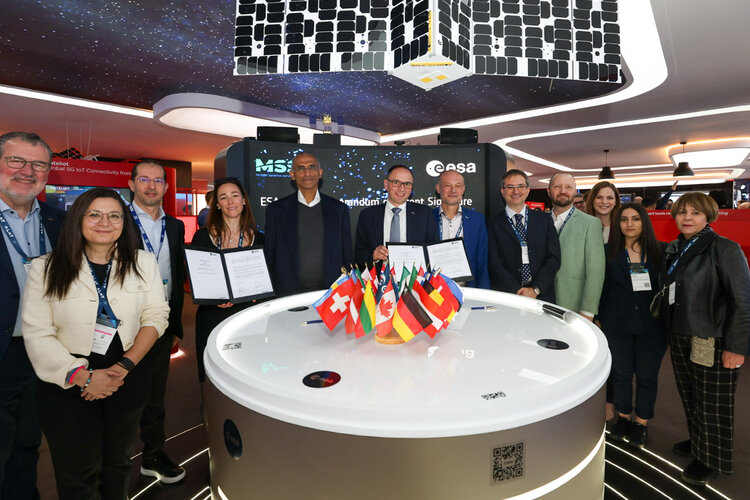 MSSA and ESA partner for advancing space-based 5G/6G networks