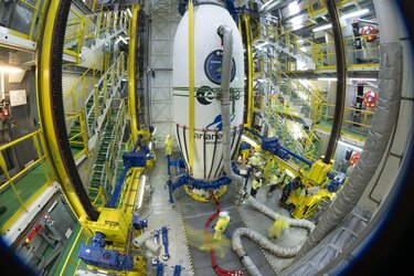 Biomass in the launch tower