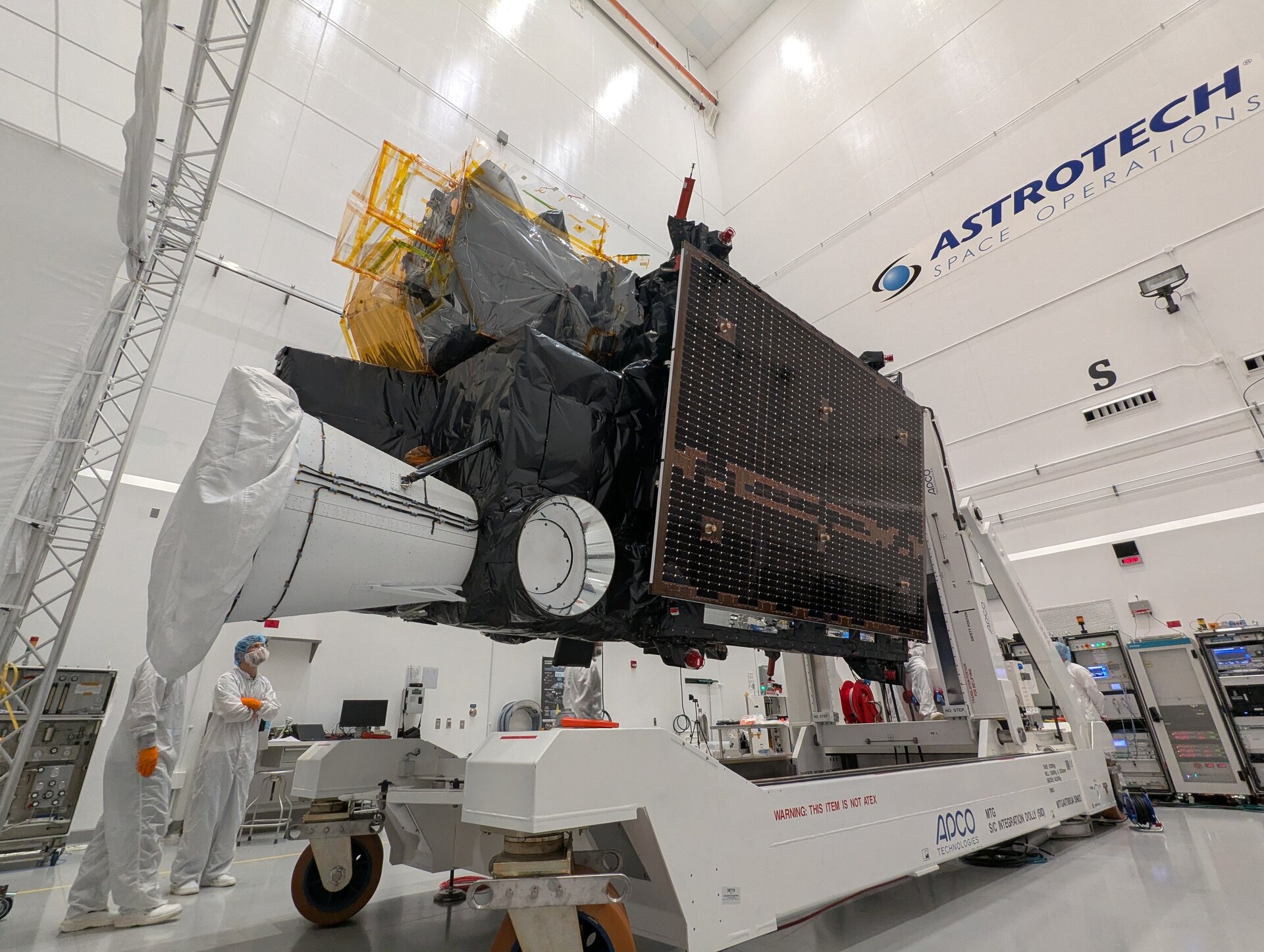 MTG-S and Sentinel-4 undergo pre-launch manoeuvres