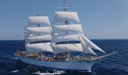 Norwegian tall ship Statsraad Lehmkuhl