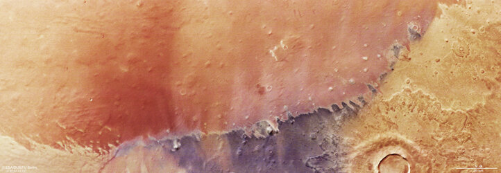 Arcadia Planitia as seen by ESA’s Mars Express