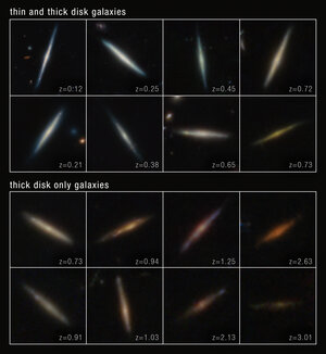 Disc galaxies: thick and thin