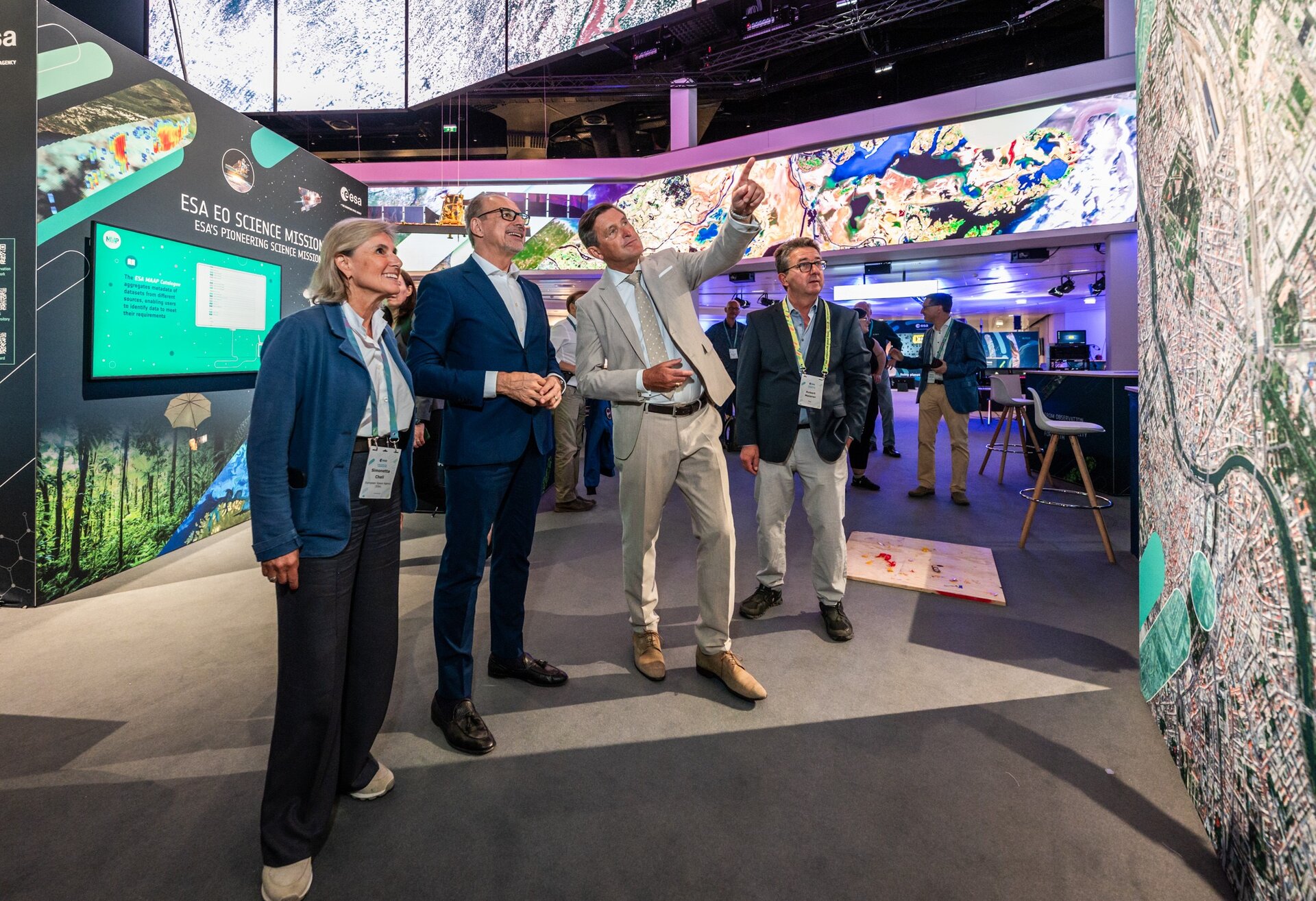 Minister Peter Hanke at ESA's Living Planet Symposium