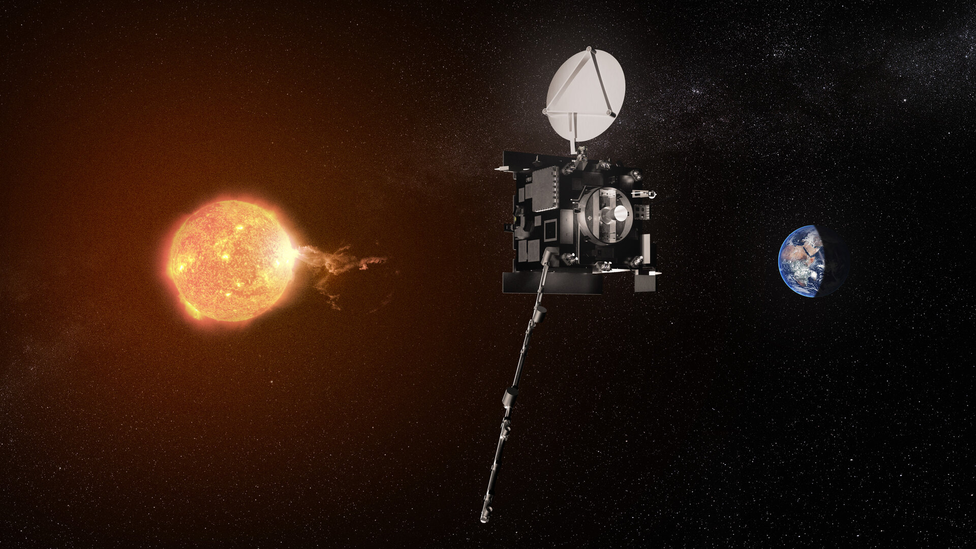 Space weather reporter Vigil in deep space