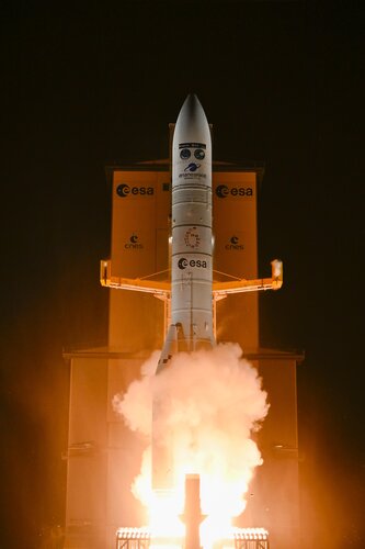 MetOp-SG-A1 and Sentinel-5 lift off 