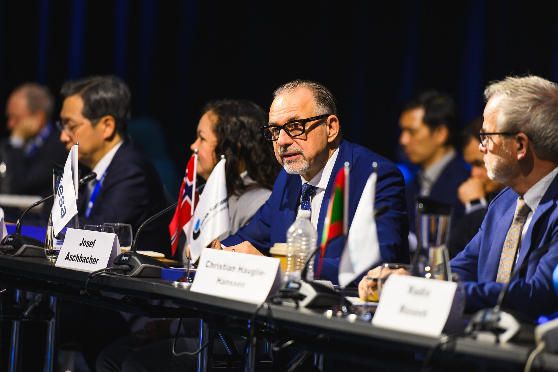 ESA Director General Josef Aschbacher at the IAF Global Space Leaders Summit