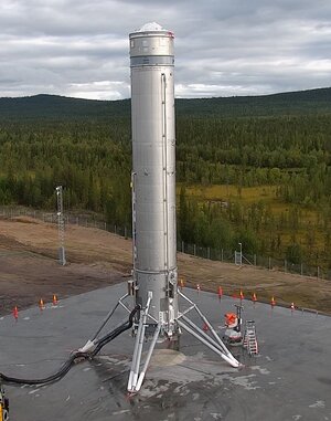 Themis T1H on the launch pad