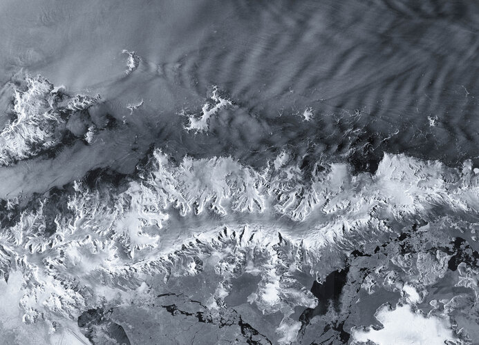 Antarctic Peninsula by Sentinel-1D