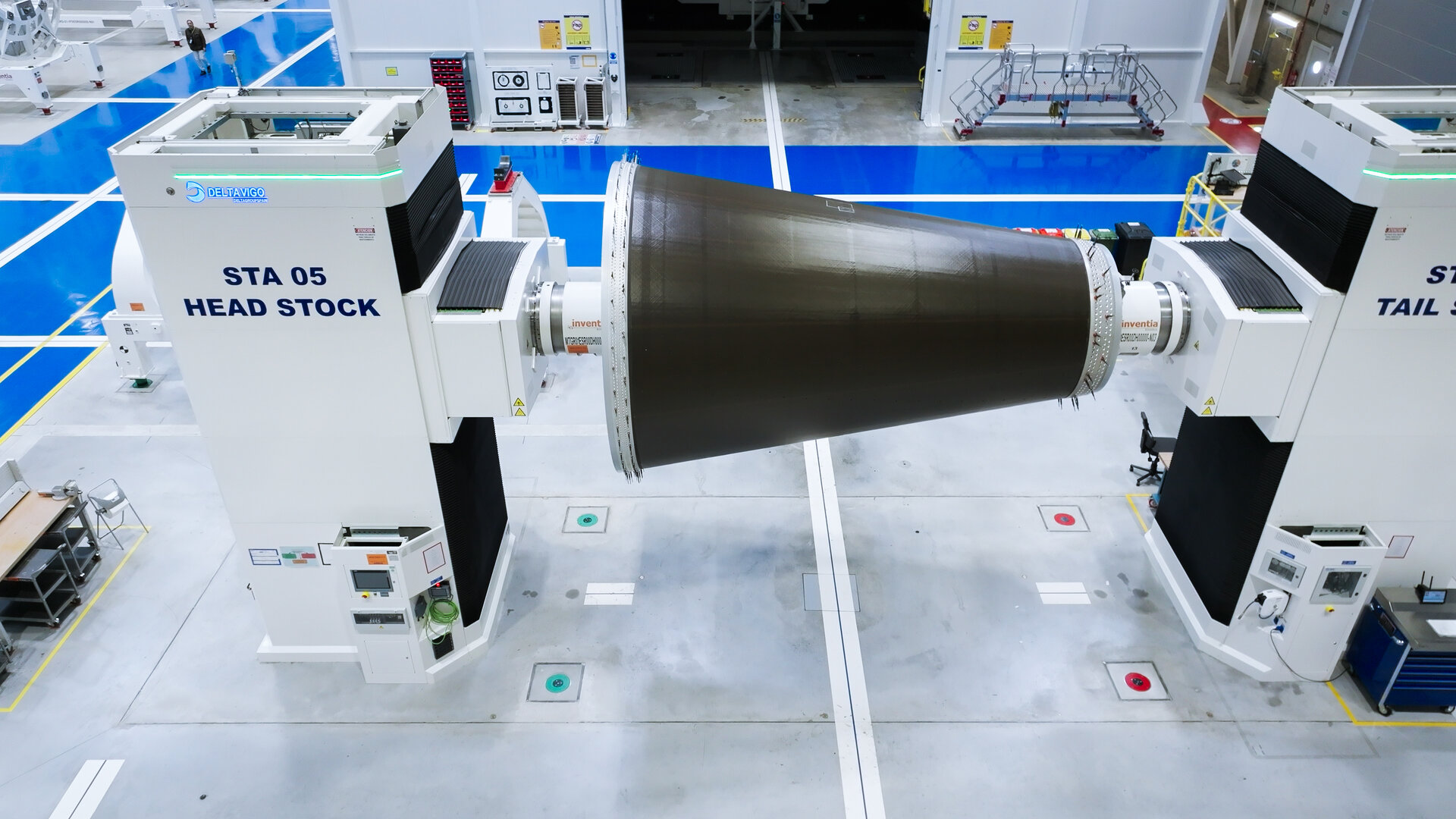 Ariane 6 booster upper part in production