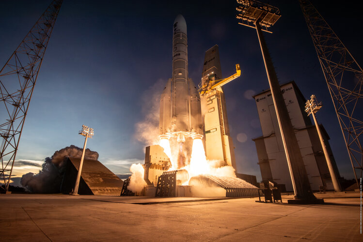 Ariane 6 takes Sentinel-1D into orbit 