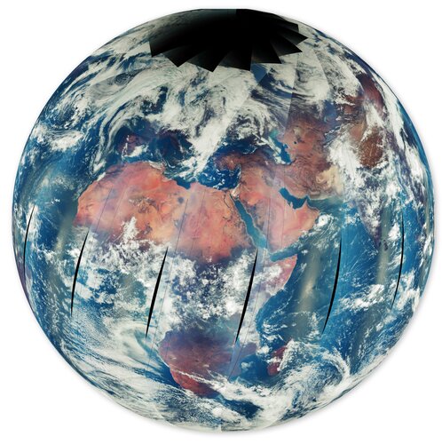 Earth radiance measured by Sentinel-5A
