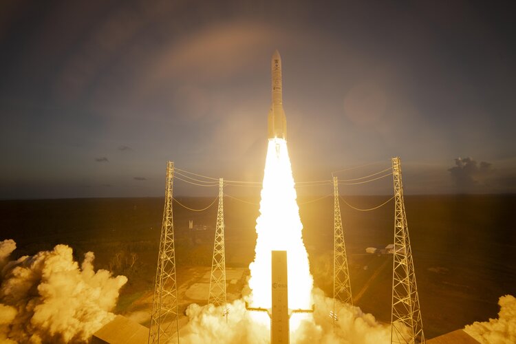 Liftoff for Sentinel-1D on board Ariane 6