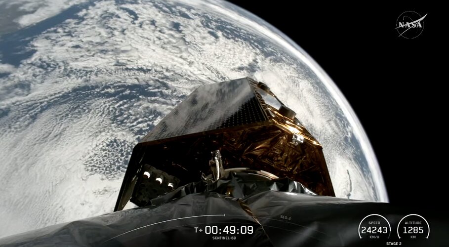 Sentinel-6B on its way to orbit 