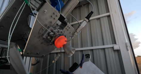 ARIEL thruster firing