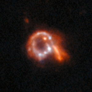 Collisional ring galaxy (Hubble anomaly)