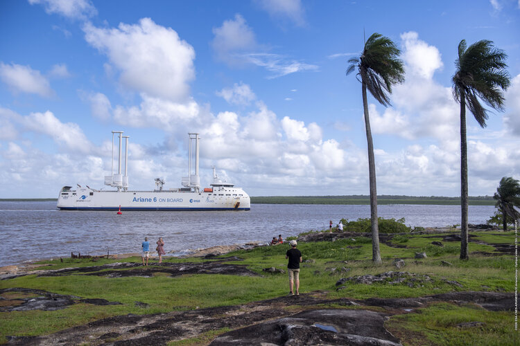 Ariane 6 flight VA267 components arrive in French Guiana 