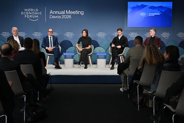 ESA Director General speaks on panel at the World Economic Forum annual meeting in Davos