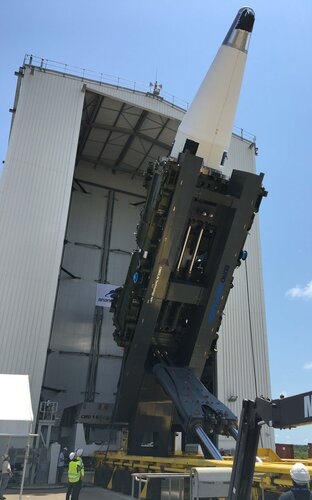 Working on Ariane 6 booster