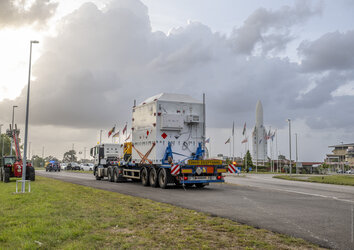 Smile arrives at Europe's Spaceport