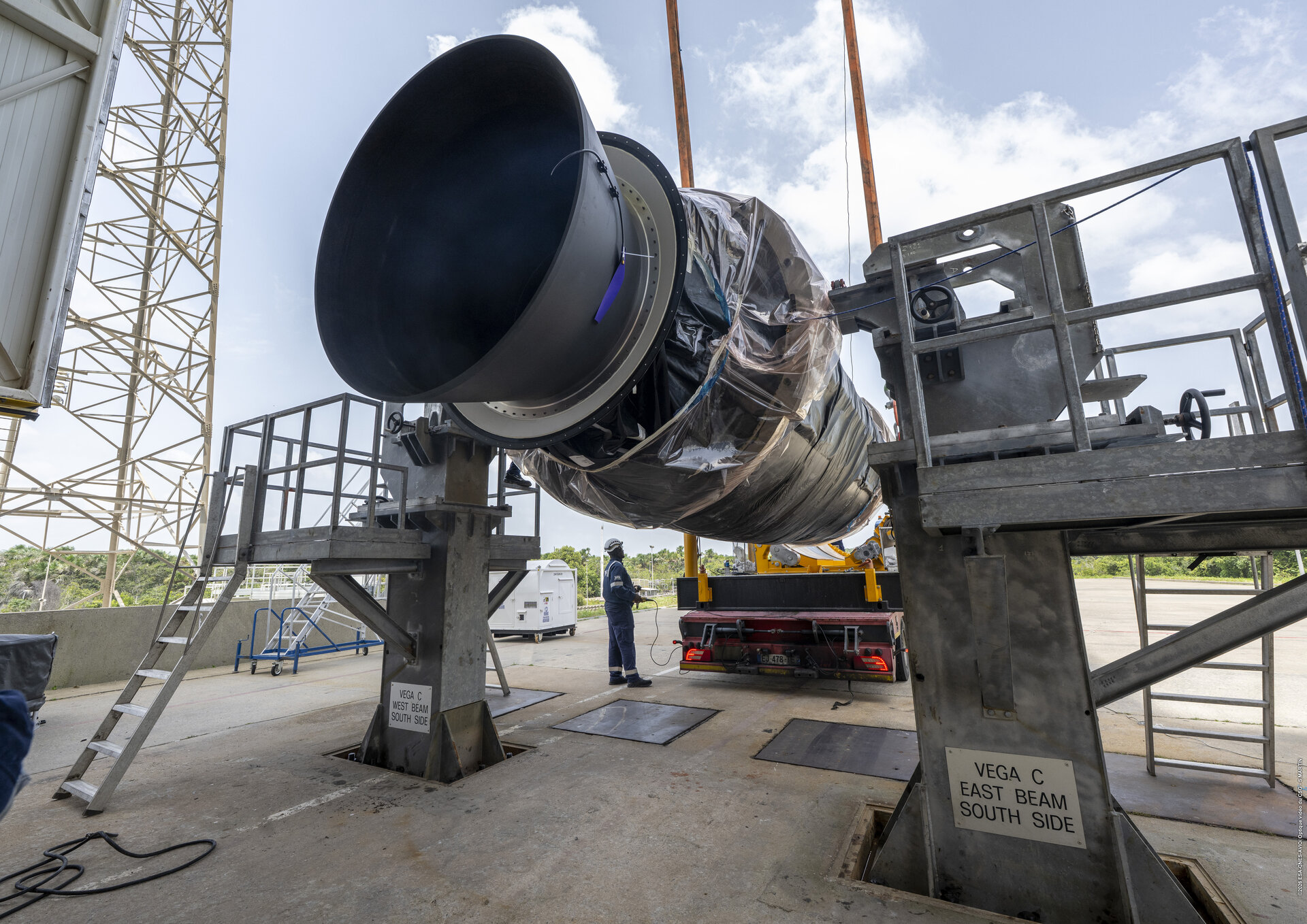 Zefiro-40 for Smile at the Vega-C launch pad