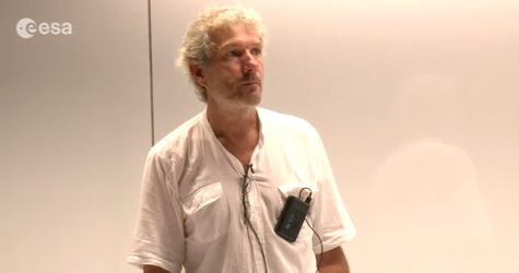 Lecture on the remote sensing of agriculture by F. Baret from France’s INRA-CSE